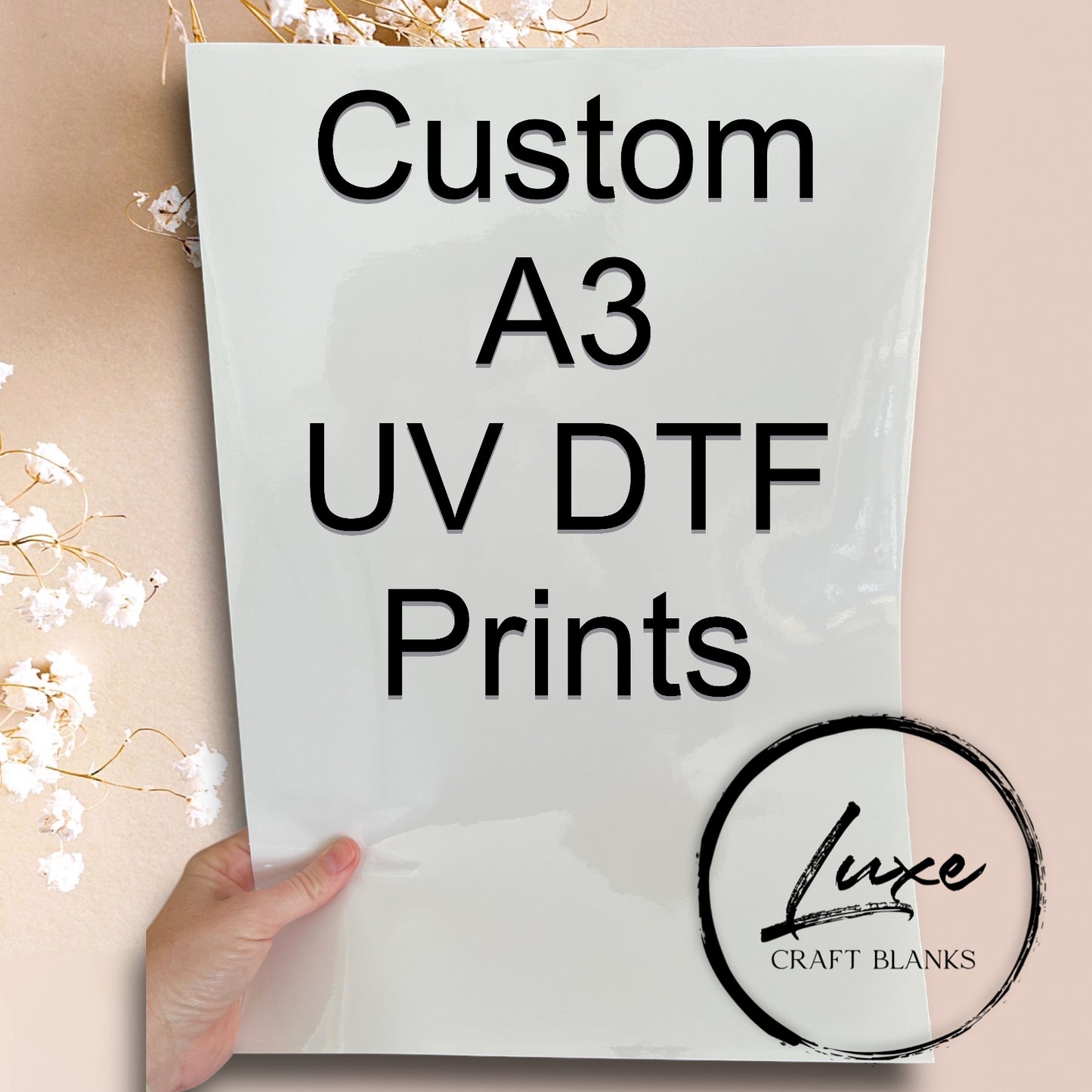 UV DTF Custom Gang Sheet